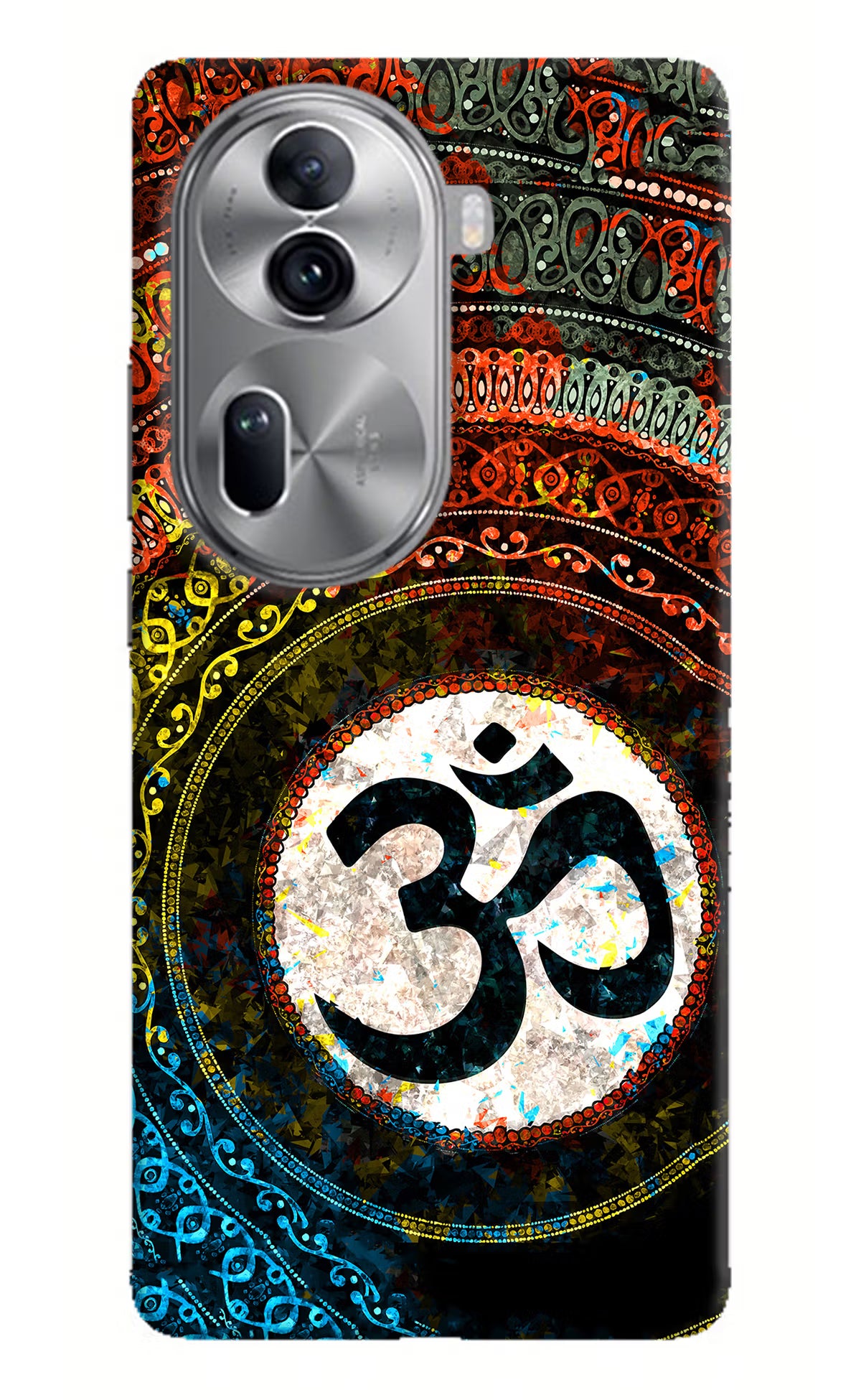 Om Cultural Oppo Reno11 Pro 5G Hard Case Back Cover by Casekaro