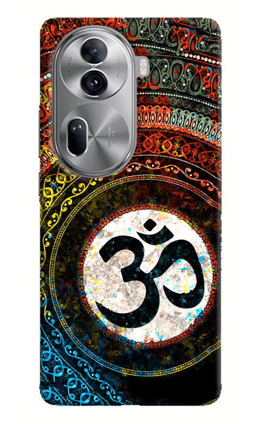 Om Cultural Oppo Reno11 Pro 5G Hard Case Back Cover by Casekaro