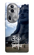 Om Namah Shivay Oppo Reno11 Pro 5G Hard Case Back Cover by Casekaro
