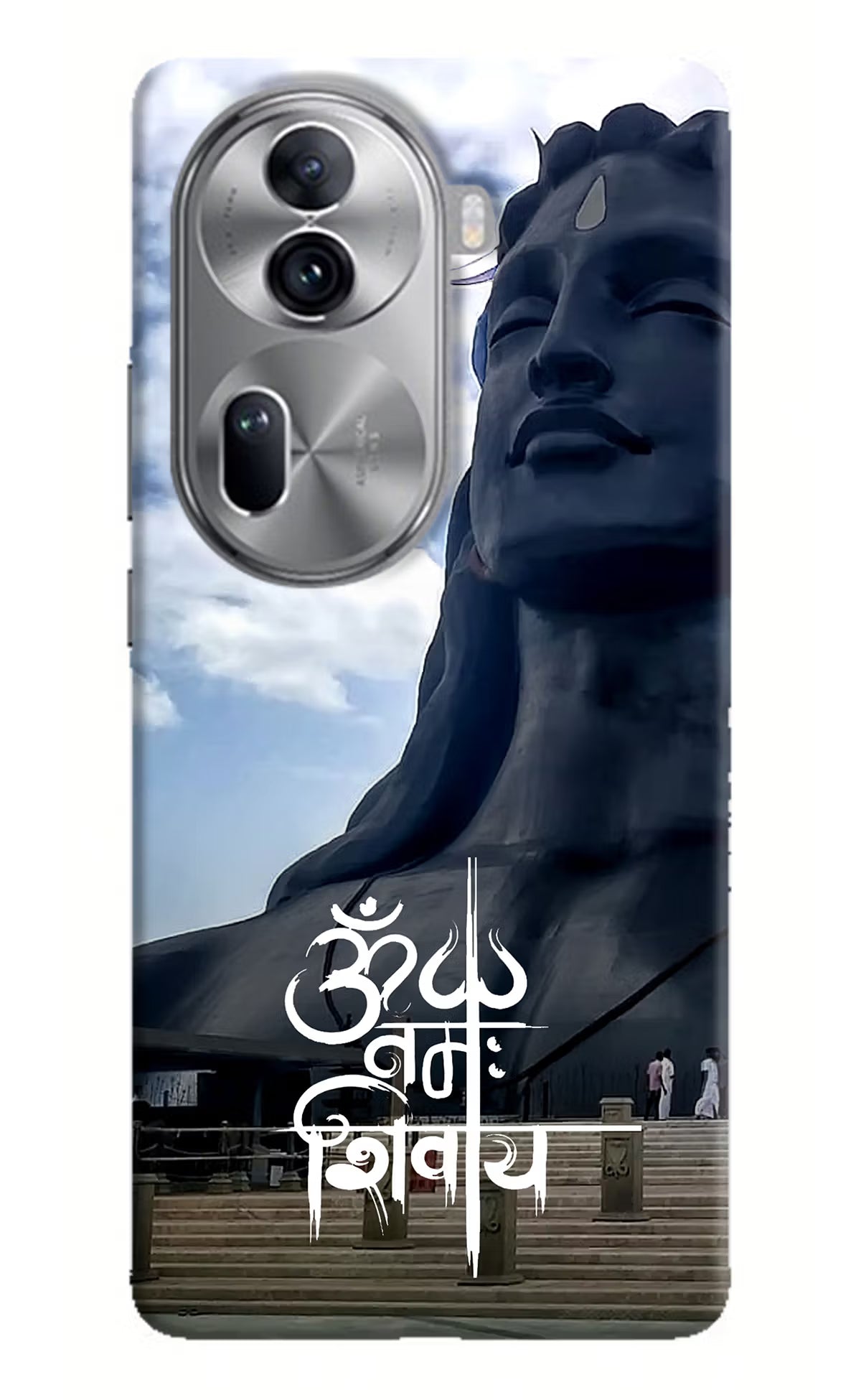 Om Namah Shivay Oppo Reno11 Pro 5G Hard Case Back Cover by Casekaro