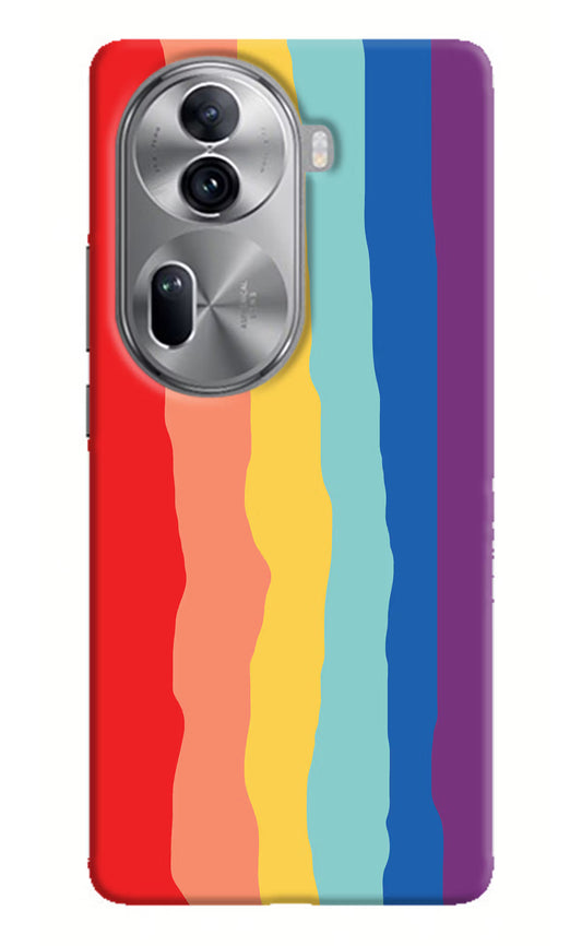 Rainbow Oppo Reno11 Pro 5G Hard Case Back Cover by Casekaro