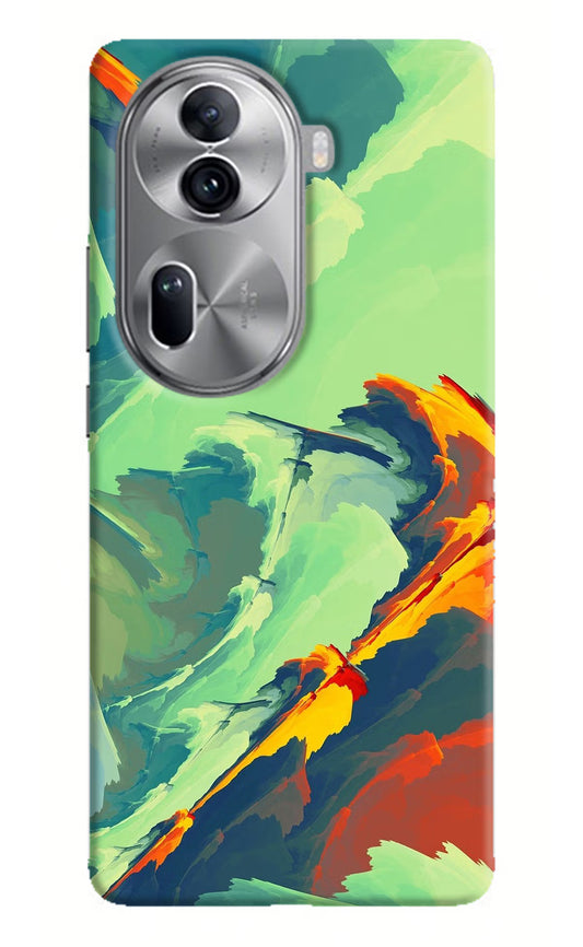 Paint Art Oppo Reno11 Pro 5G Hard Case Back Cover by Casekaro