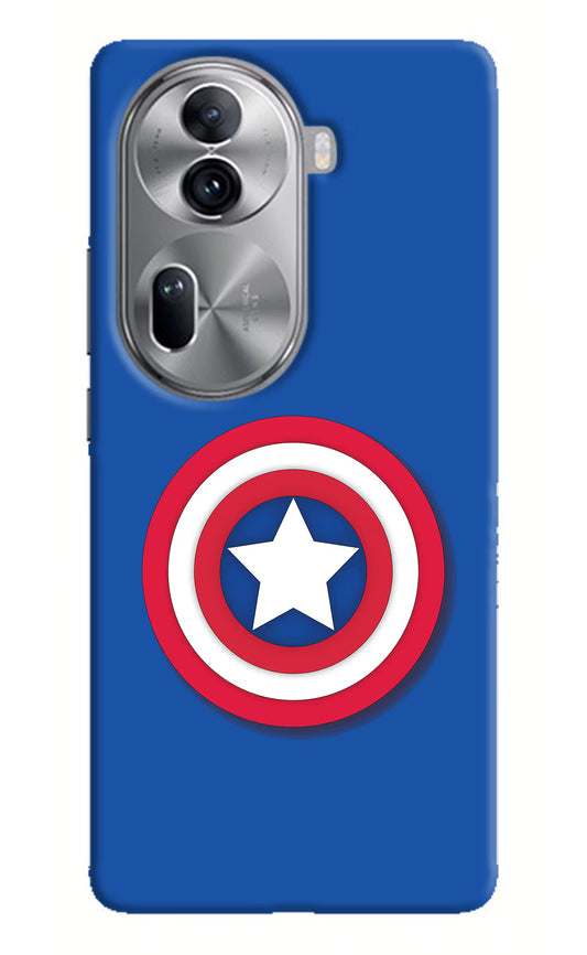 Shield Oppo Reno11 Pro 5G Hard Case Back Cover by Casekaro