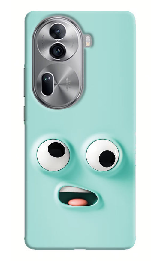Funny Cartoon Oppo Reno11 Pro 5G Hard Case Back Cover by Casekaro