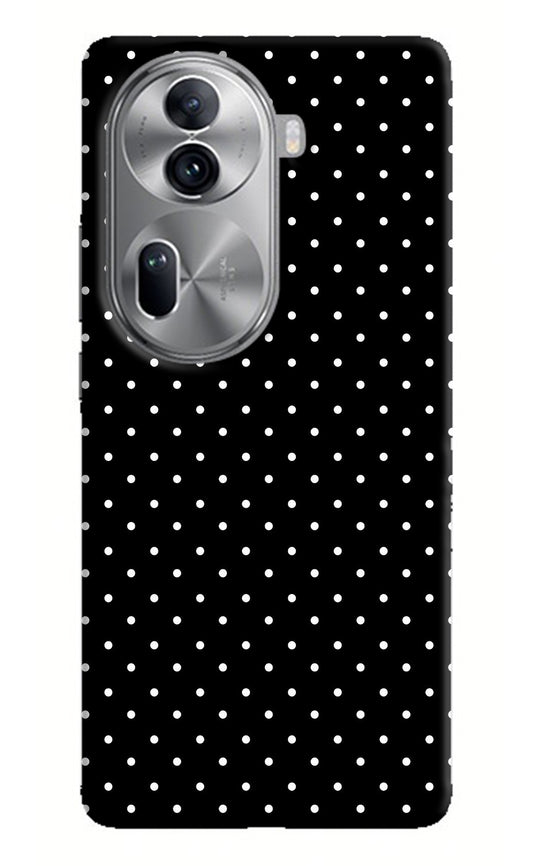 White Dots Oppo Reno11 Pro 5G Back Cover