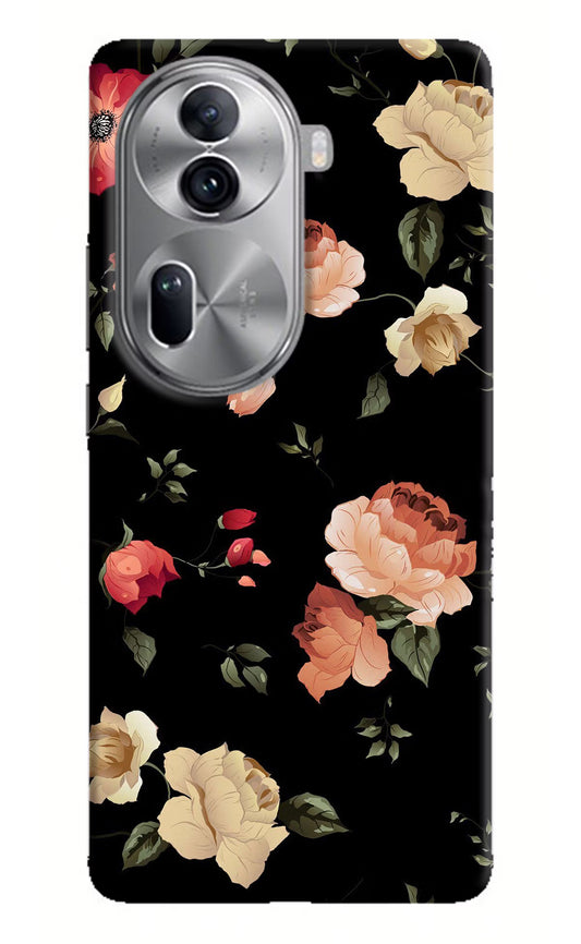 Flowers Oppo Reno11 Pro 5G Hard Case Back Cover by Casekaro