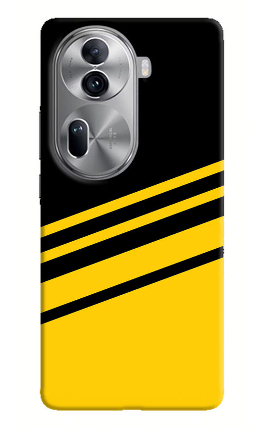 Yellow Shades Oppo Reno11 Pro 5G Hard Case Back Cover by Casekaro