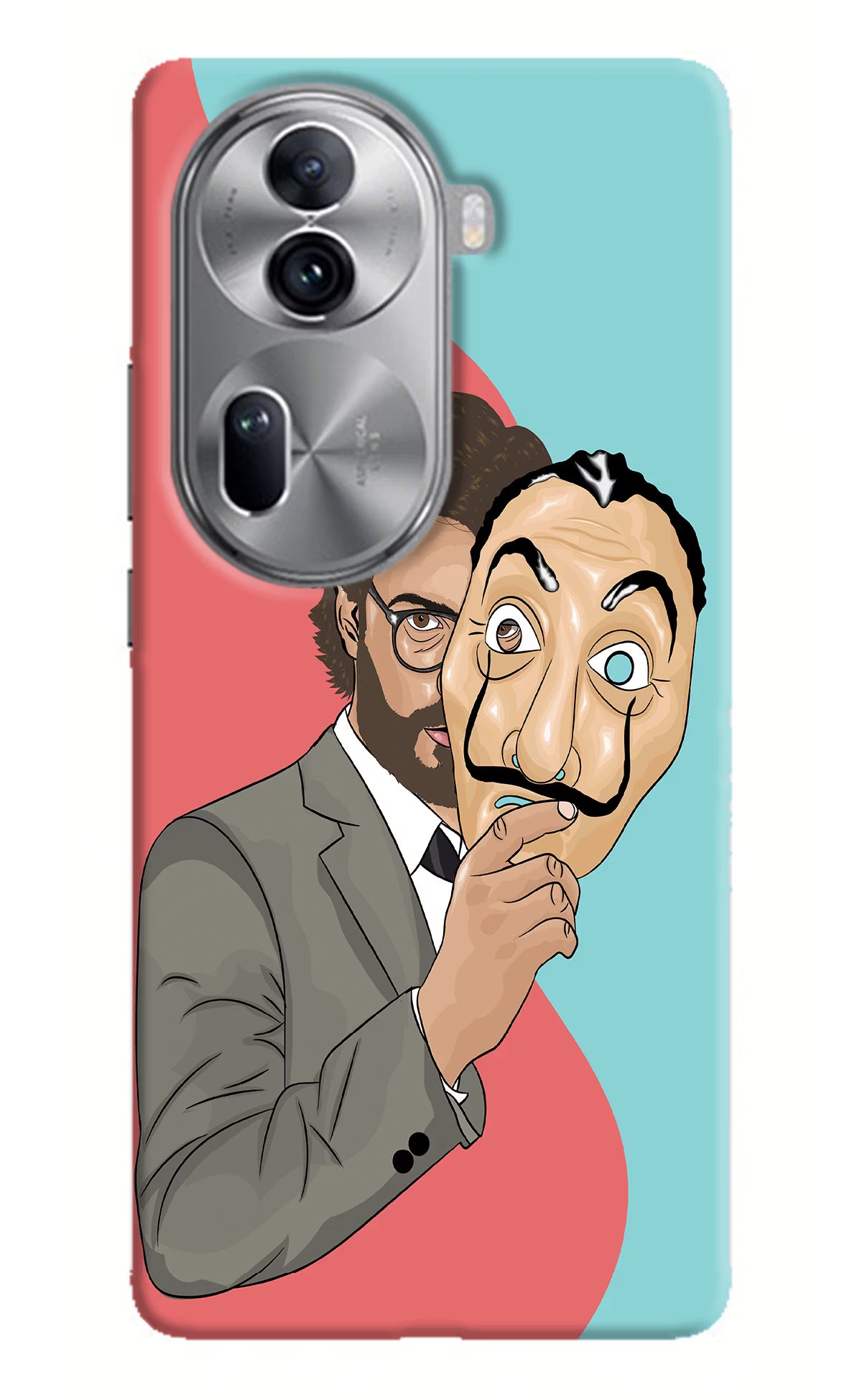 Professor Oppo Reno11 Pro 5G Hard Case Back Cover by Casekaro