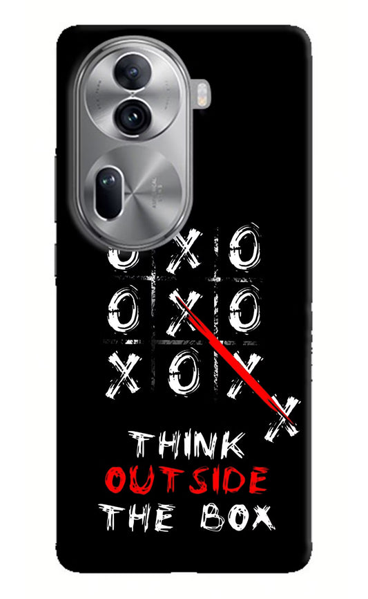 Think out of the BOX Oppo Reno11 Pro 5G Hard Case Back Cover by Casekaro