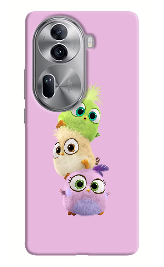 Cute Little Birds Oppo Reno11 Pro 5G Hard Case Back Cover by Casekaro