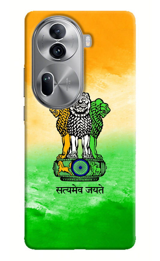 Satyamev Jayate Flag Oppo Reno11 Pro 5G Back Cover