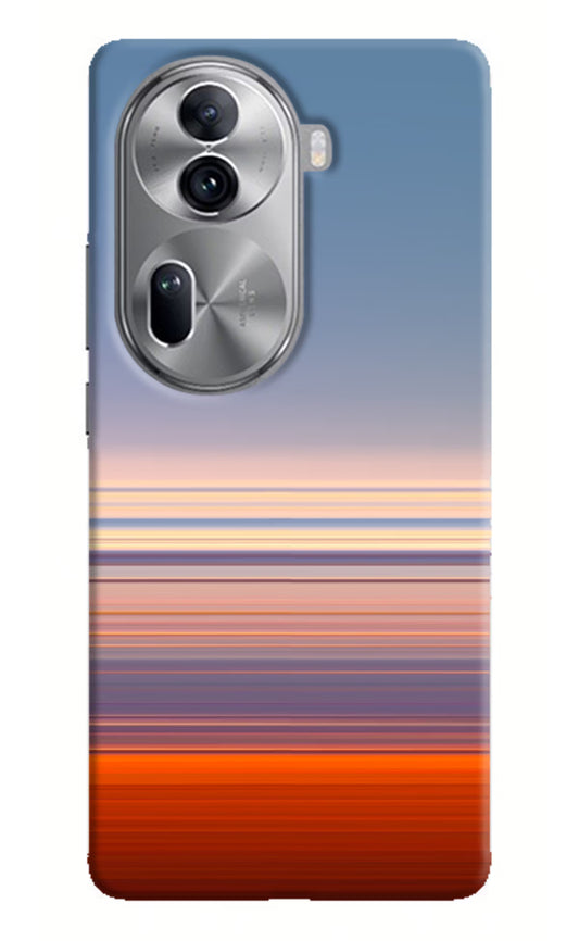 Morning Colors Oppo Reno11 Pro 5G Hard Case Back Cover by Casekaro