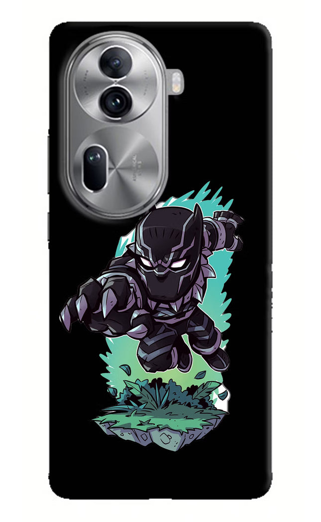 Black Panther Oppo Reno11 Pro 5G Hard Case Back Cover by Casekaro