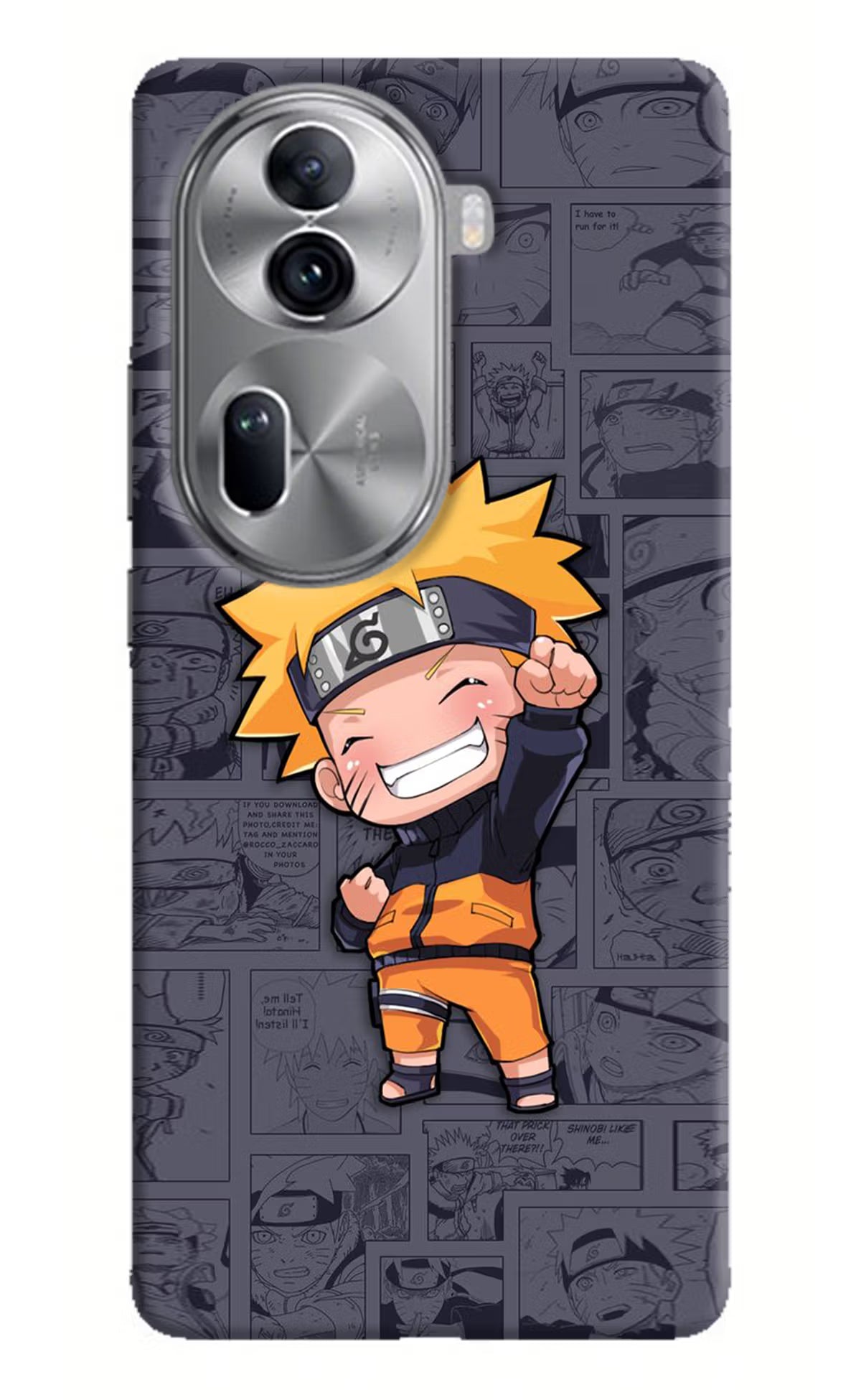 Chota Naruto Oppo Reno11 Pro 5G Hard Case Back Cover by Casekaro