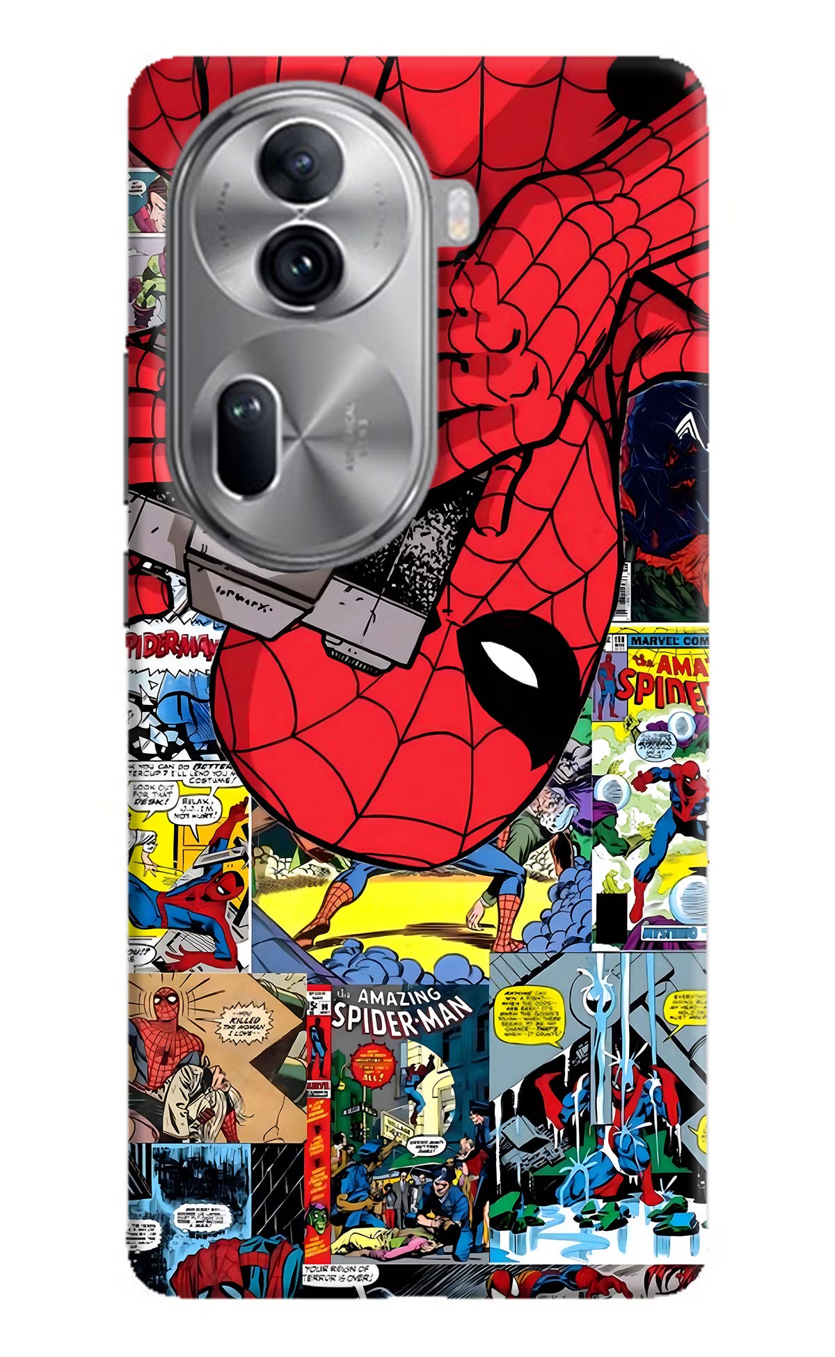 Spider Man Oppo Reno11 Pro 5G Hard Case Back Cover by Casekaro
