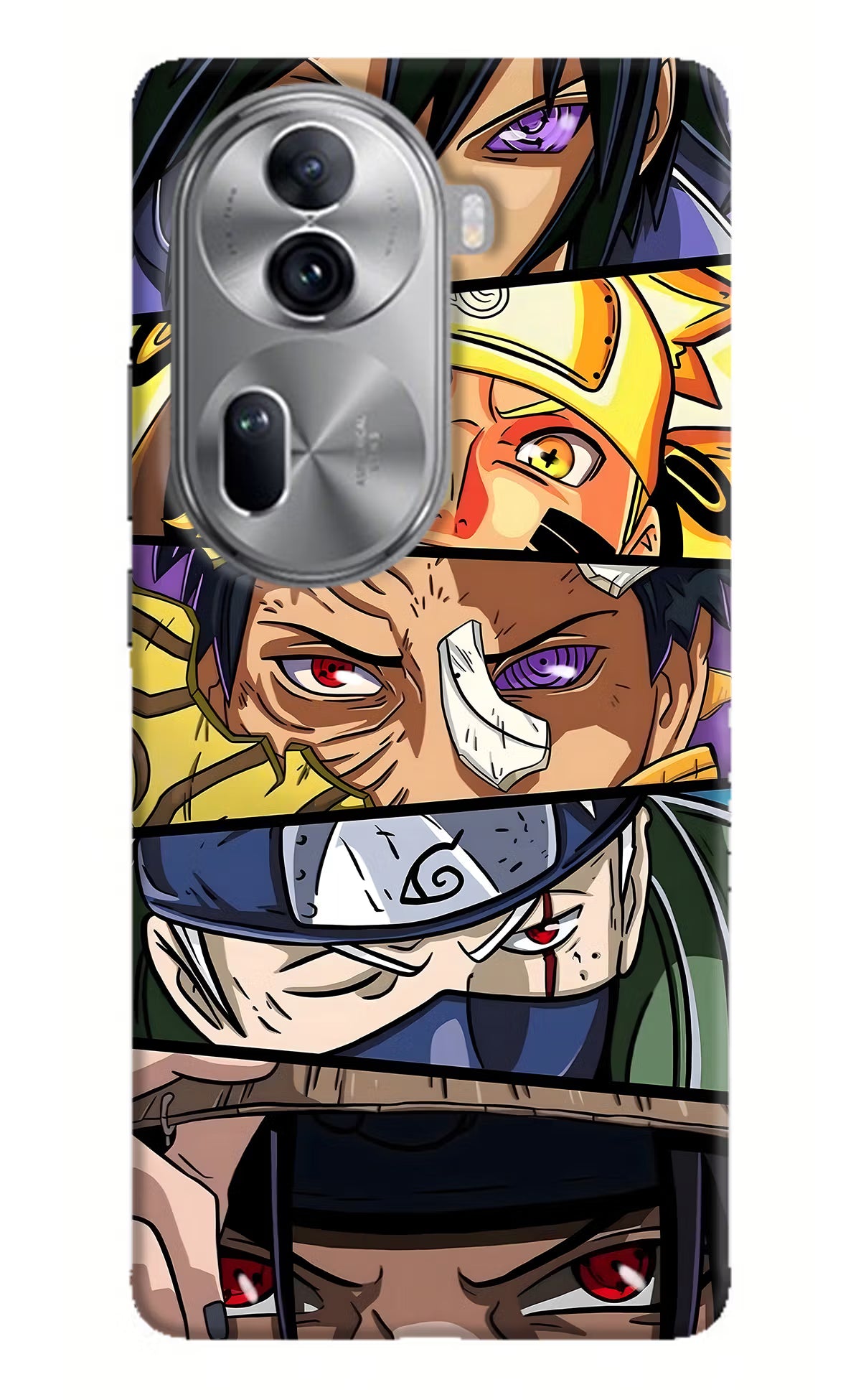 Naruto Character Oppo Reno11 Pro 5G Hard Case Back Cover by Casekaro