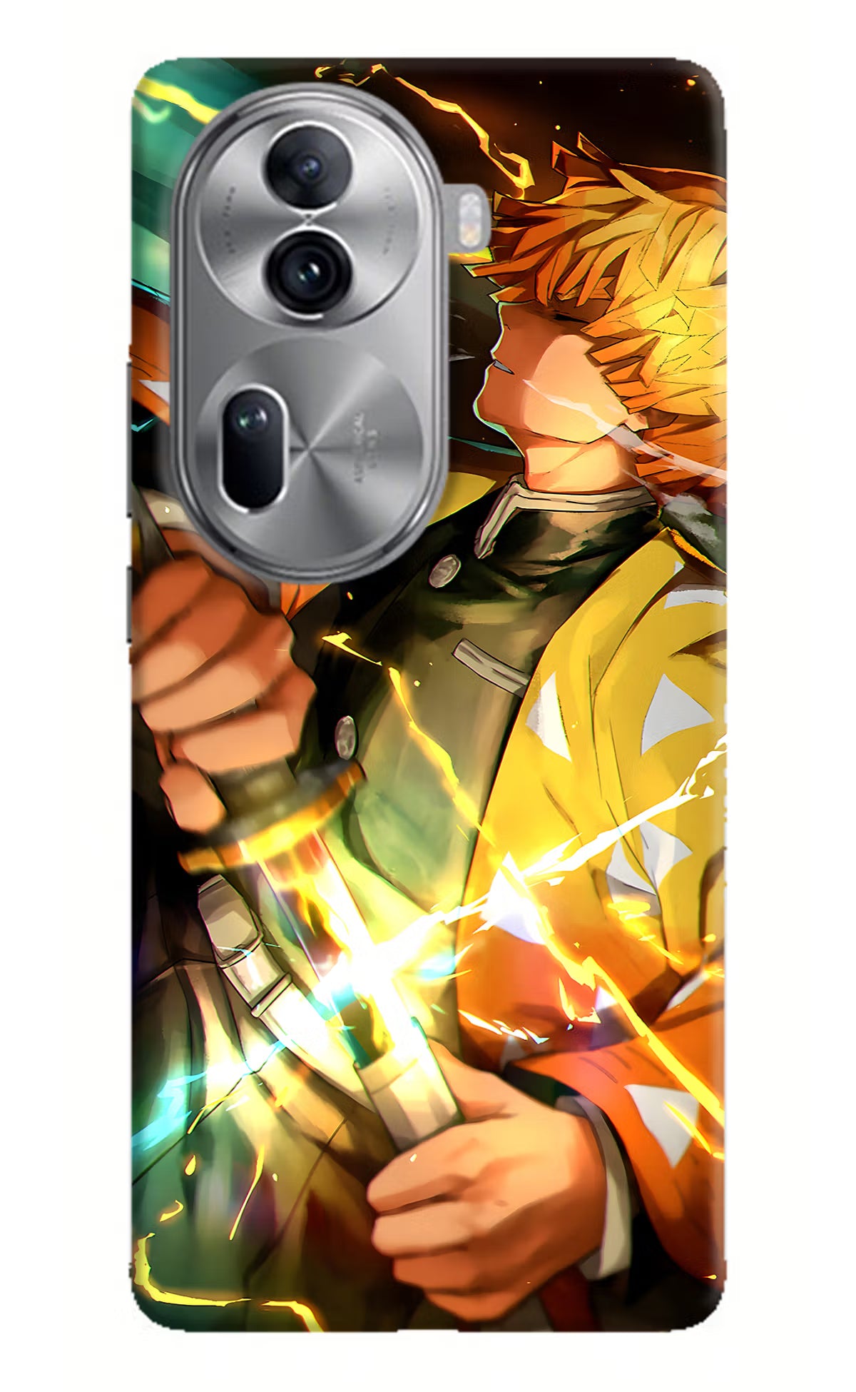 Demon Slayer Oppo Reno11 Pro 5G Hard Case Back Cover by Casekaro