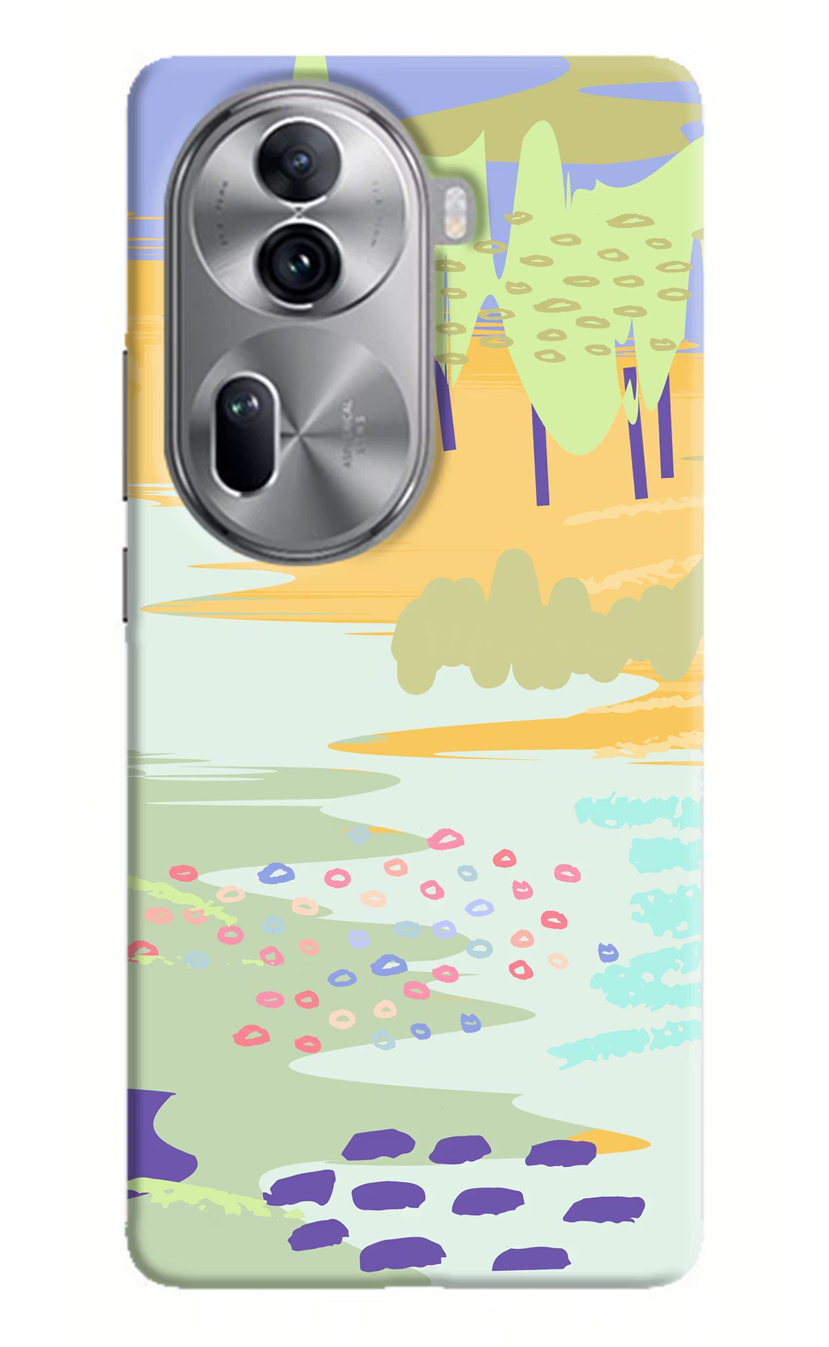 Scenery Oppo Reno11 Pro 5G Hard Case Back Cover by Casekaro