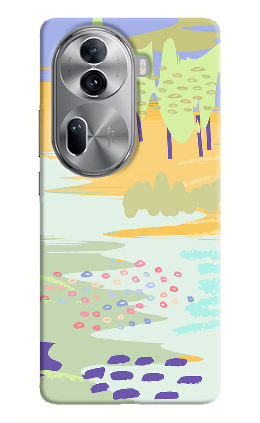 Scenery Oppo Reno11 Pro 5G Hard Case Back Cover by Casekaro