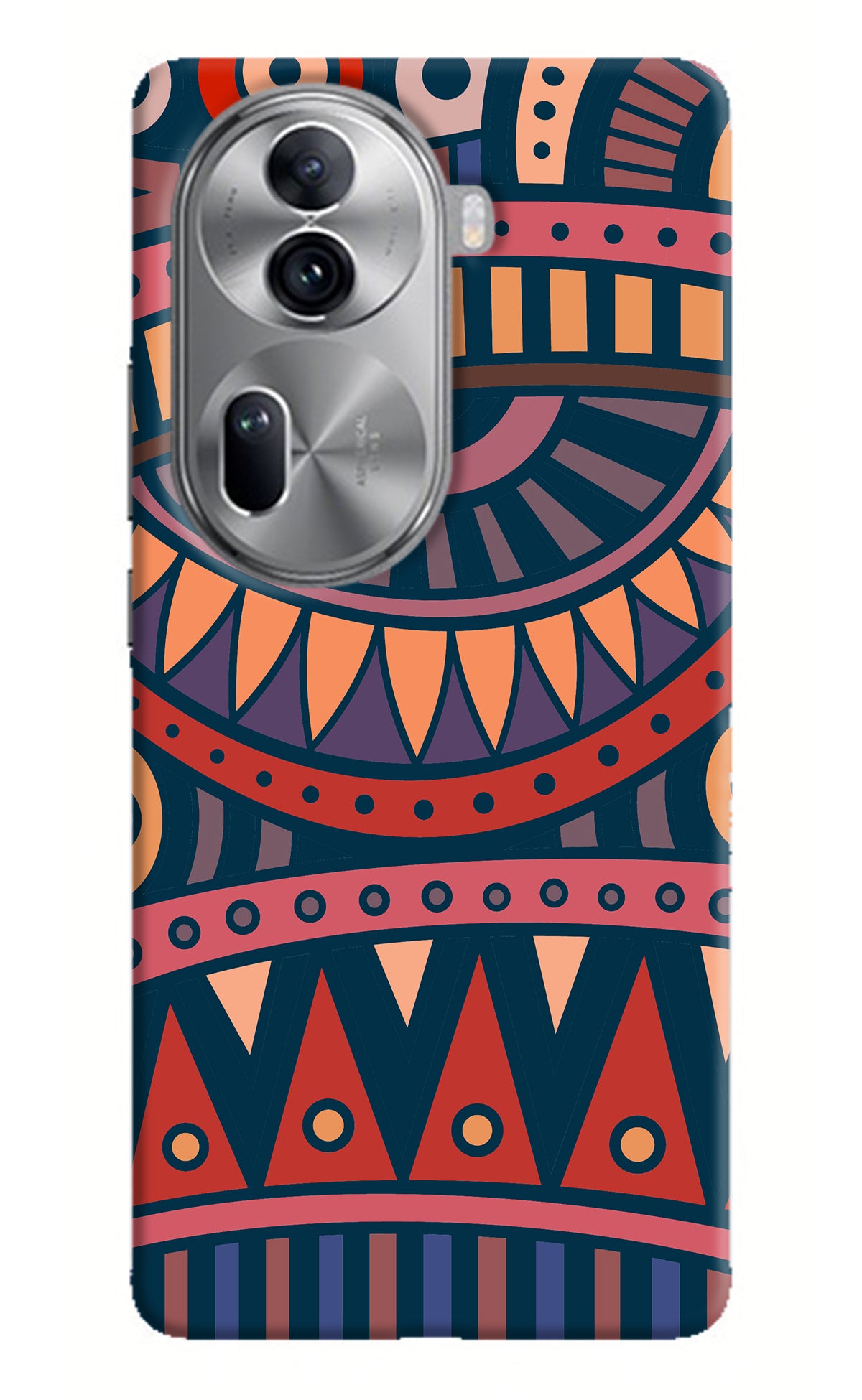 African Culture Design Oppo Reno11 Pro 5G Back Cover