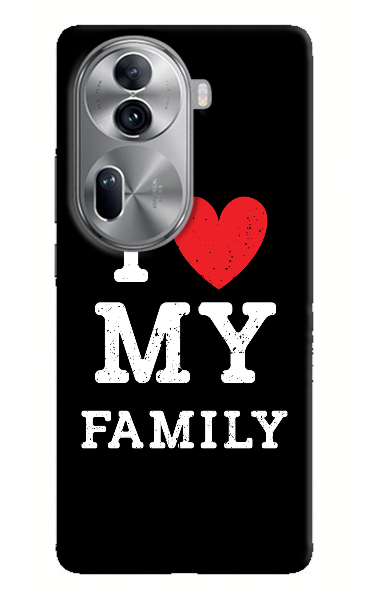 I Love My Family Oppo Reno11 Pro 5G Back Cover