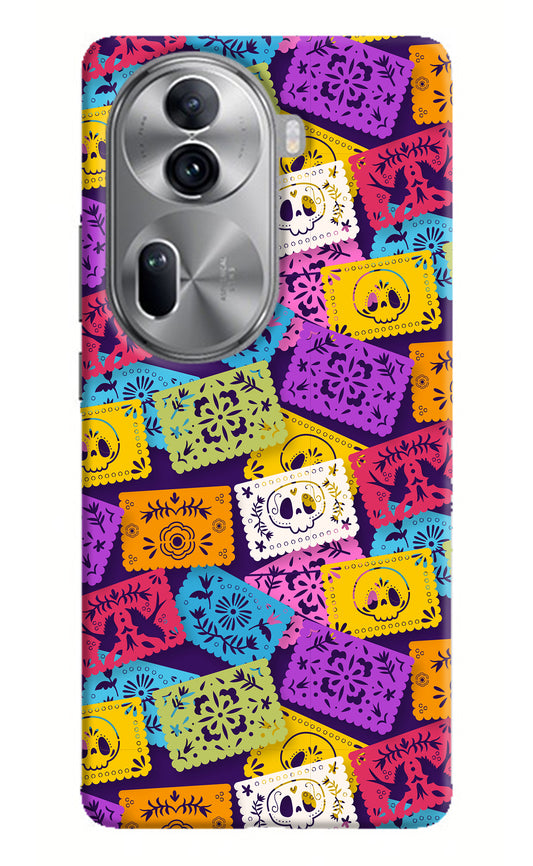 Mexican Pattern Oppo Reno11 Pro 5G Back Cover