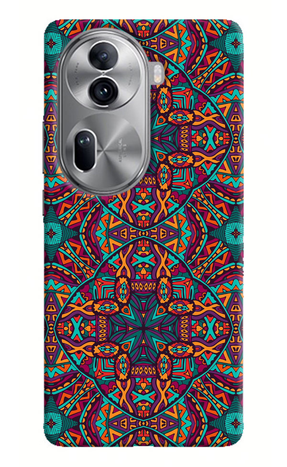 Colour Mandala Oppo Reno11 Pro 5G Hard Case Back Cover by Casekaro