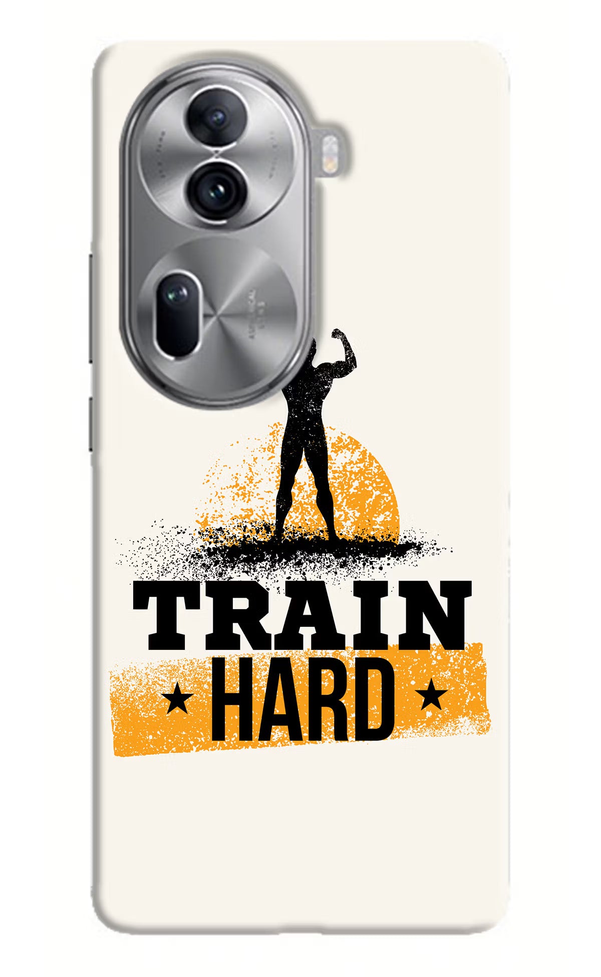 Train Hard Oppo Reno11 Pro 5G Hard Case Back Cover by Casekaro