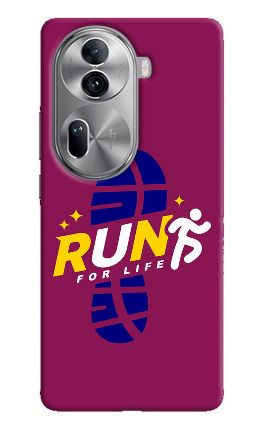 Run for Life Oppo Reno11 Pro 5G Back Cover