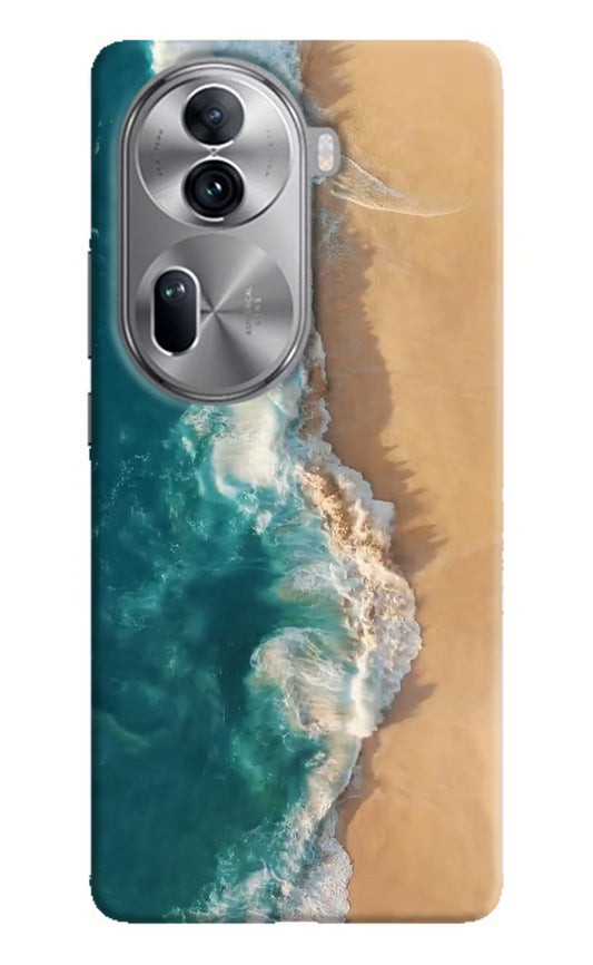 Ocean Beach Oppo Reno11 Pro 5G Hard Case Back Cover by Casekaro