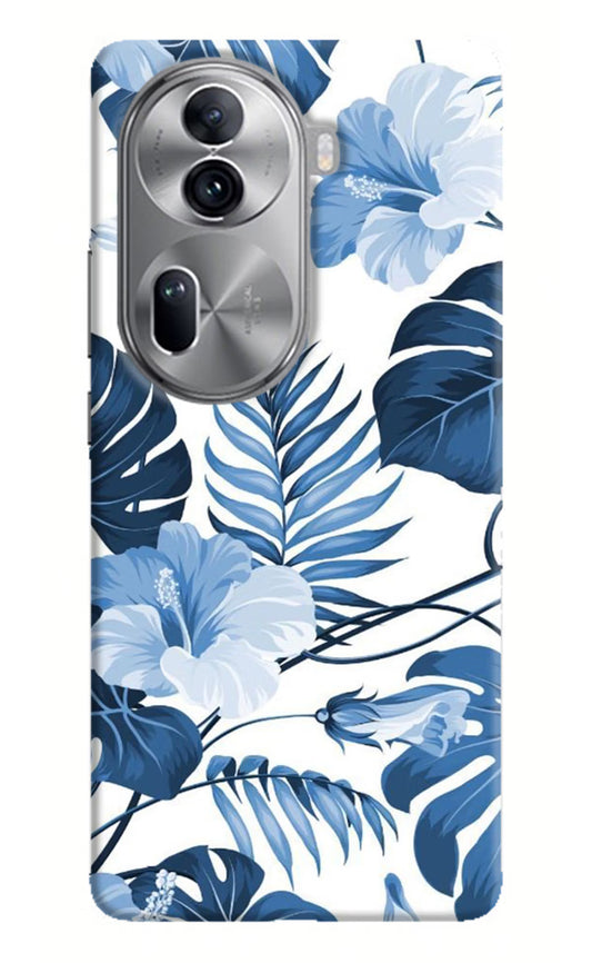 Fabric Art Oppo Reno11 Pro 5G Hard Case Back Cover by Casekaro