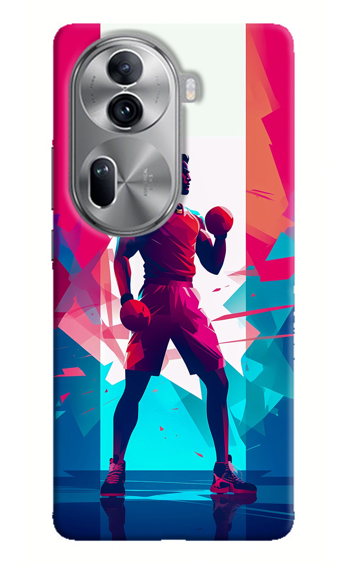 Champion Fighter (AI Generated) Oppo Reno11 Pro 5G Back Cover