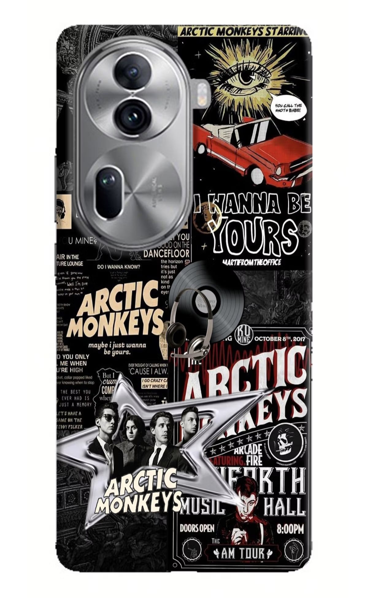 Arctic Monkeys Oppo Reno11 Pro 5G Hard Case Back Cover by Casekaro