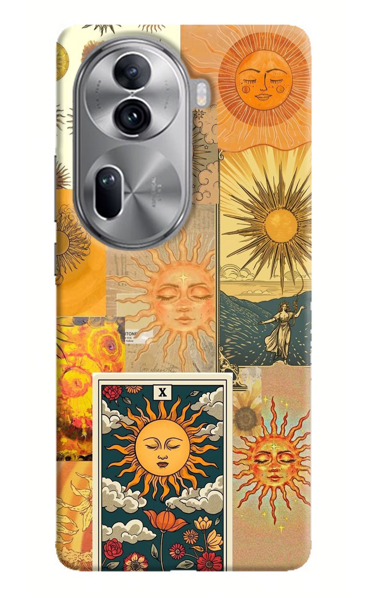 Sun Oppo Reno11 Pro 5G Hard Case Back Cover by Casekaro