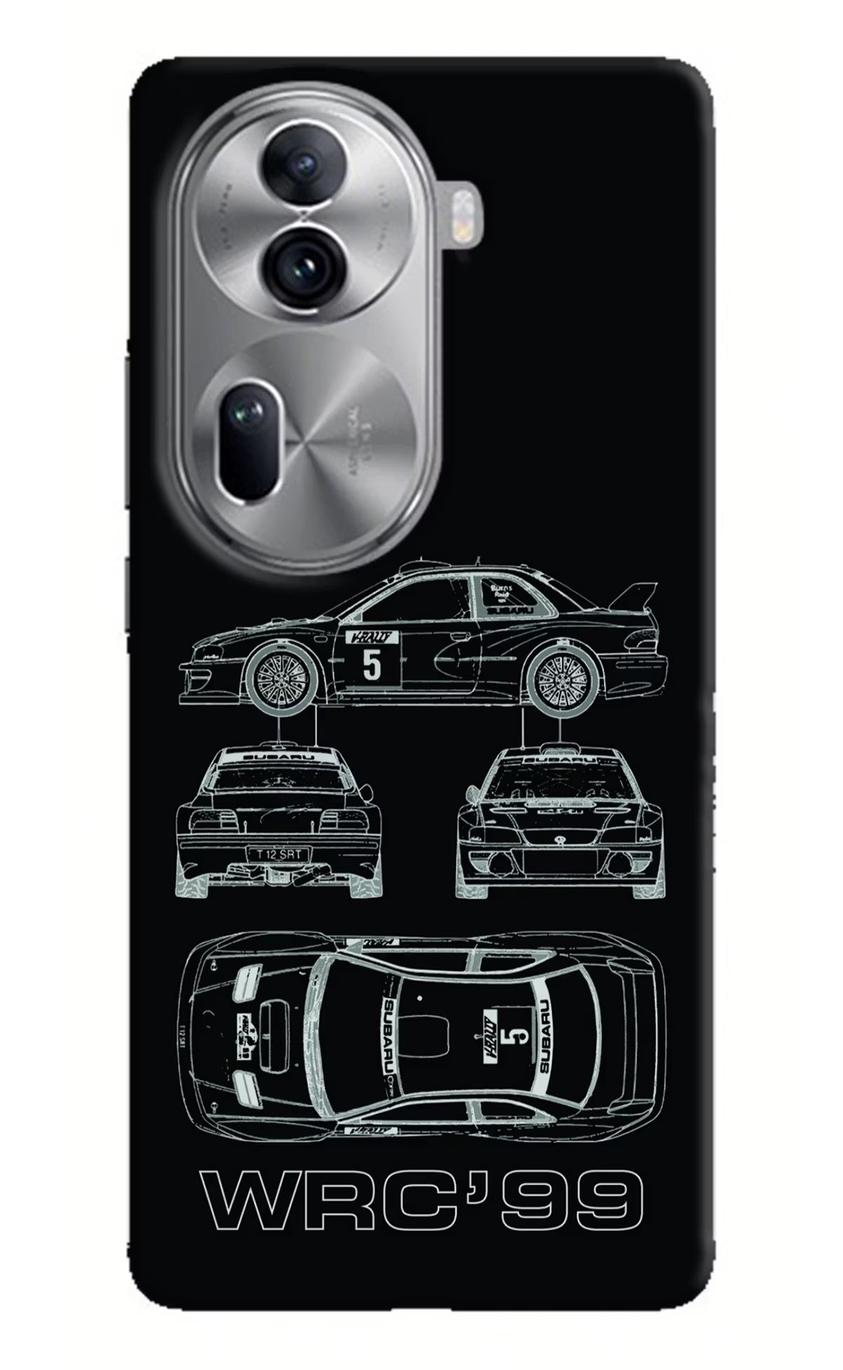 WRC'99 Oppo Reno11 Pro 5G Hard Case Back Cover by Casekaro