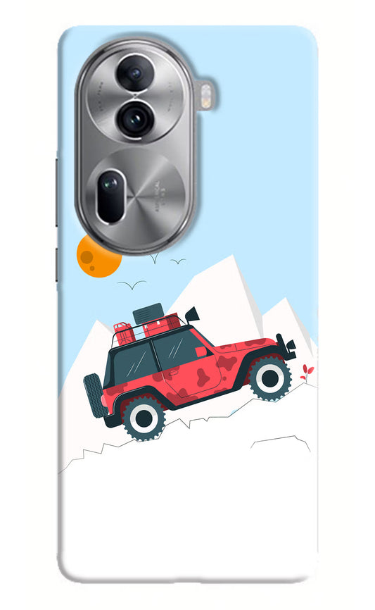 Mountain Trail Beast Oppo Reno11 Pro 5G Hard Case Back Cover by Casekaro