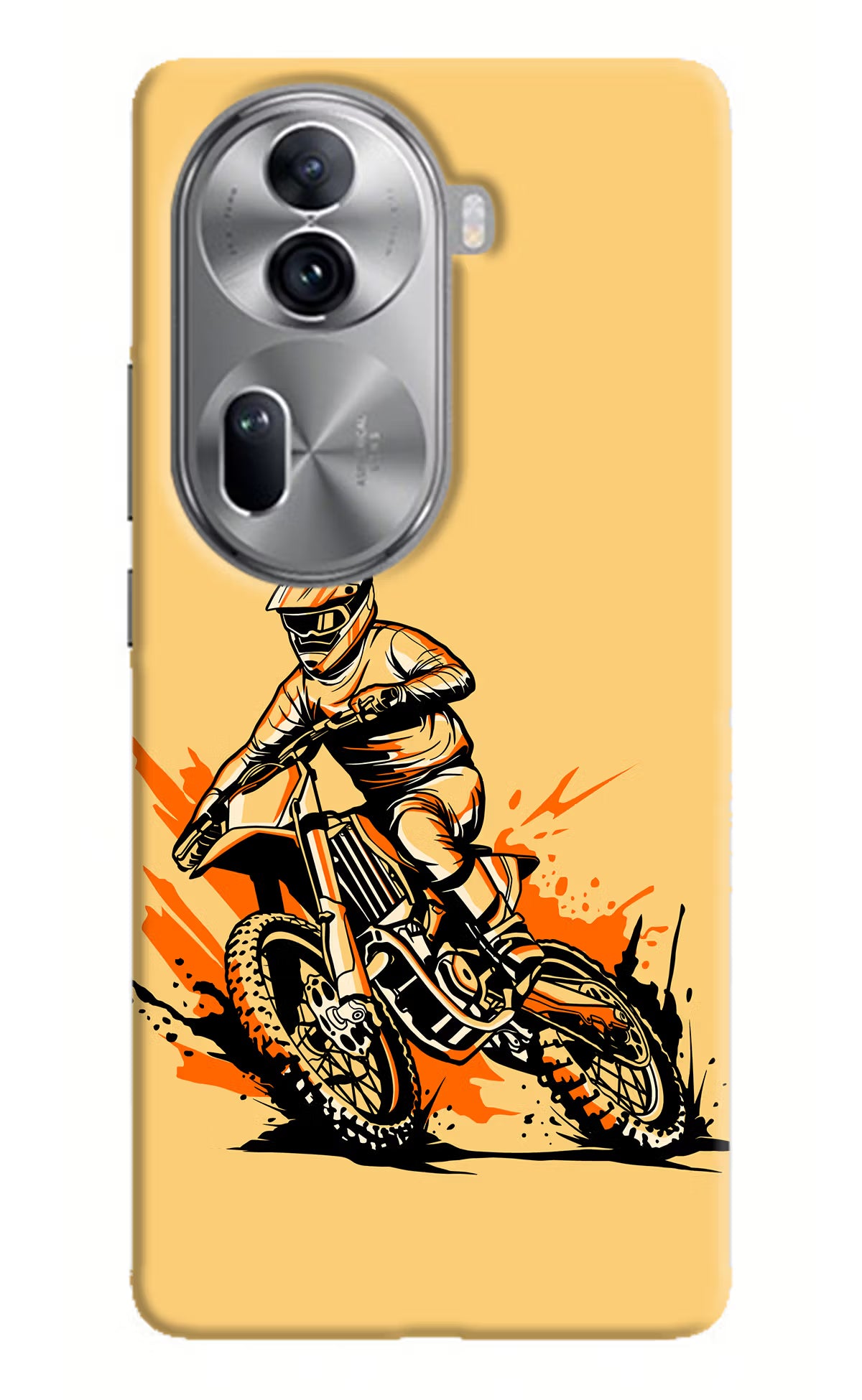 Off-Road Fury Oppo Reno11 Pro 5G Hard Case Back Cover by Casekaro