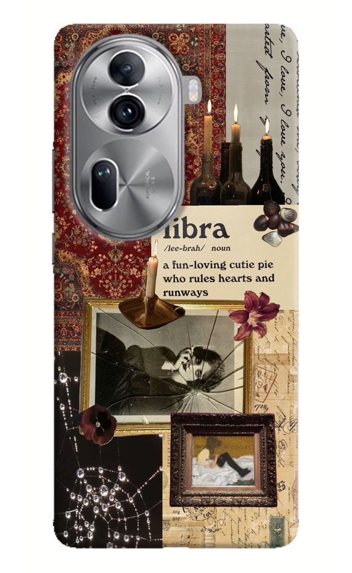 Libra Zodiac Oppo Reno11 Pro 5G Hard Case Back Cover by Casekaro