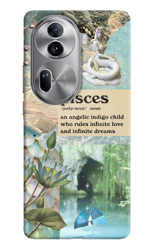 Pisces Zodiac Oppo Reno11 Pro 5G Hard Case Back Cover by Casekaro