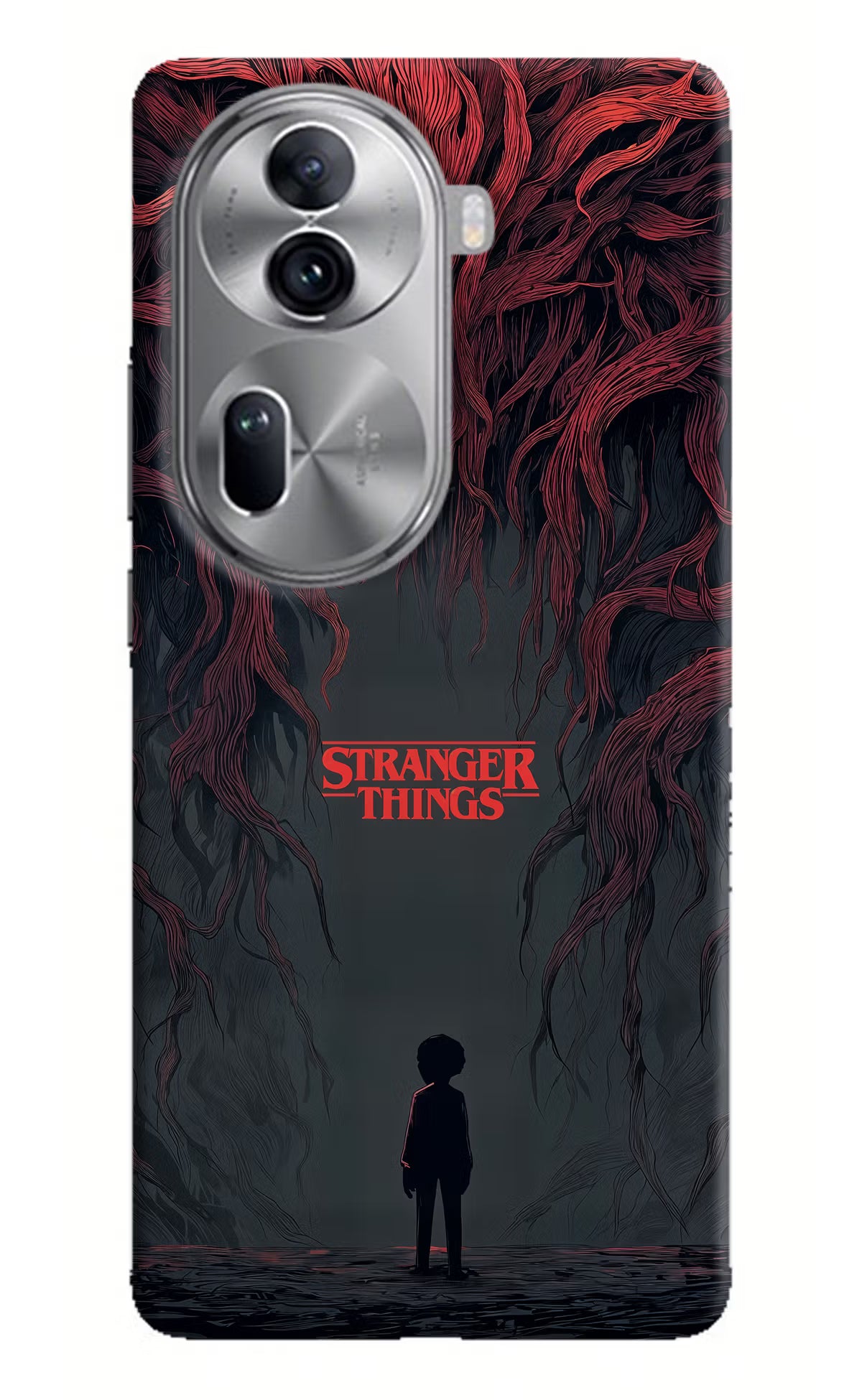 Ordinary Things Dark Side Oppo Reno11 Pro 5G Hard Case Back Cover by Casekaro