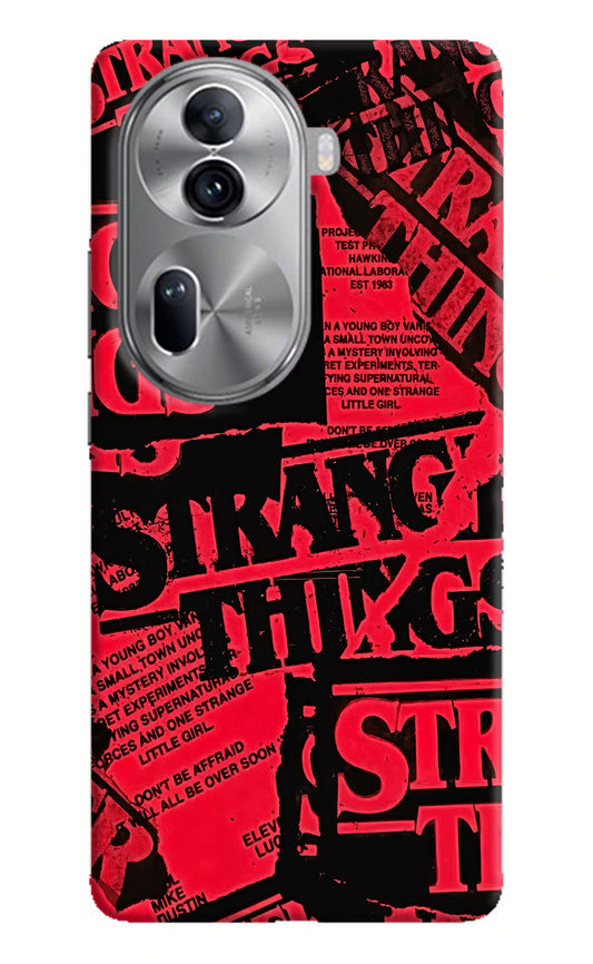 Ordinary Things Oppo Reno11 Pro 5G Hard Case Back Cover by Casekaro