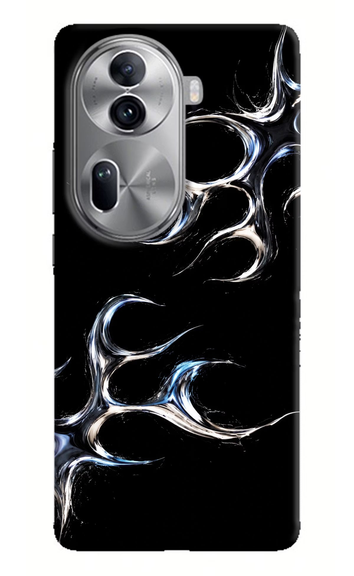 Chrome Tribal Oppo Reno11 Pro 5G Hard Case Back Cover by Casekaro