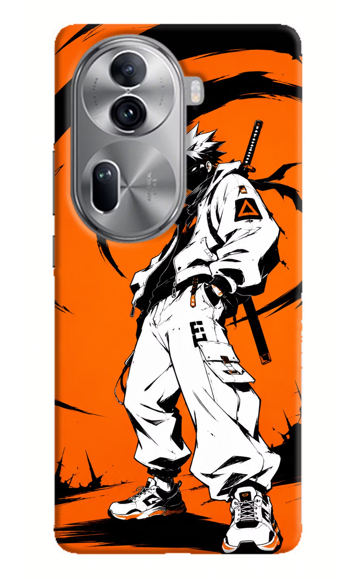 Street Samurai  Oppo Reno11 Pro 5G Hard Case Back Cover by Casekaro