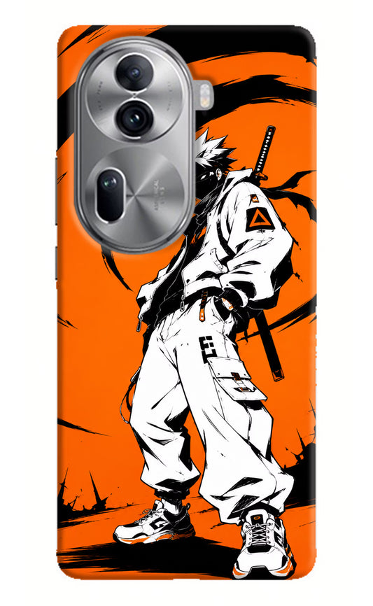 Street Samurai  Oppo Reno11 Pro 5G Hard Case Back Cover by Casekaro