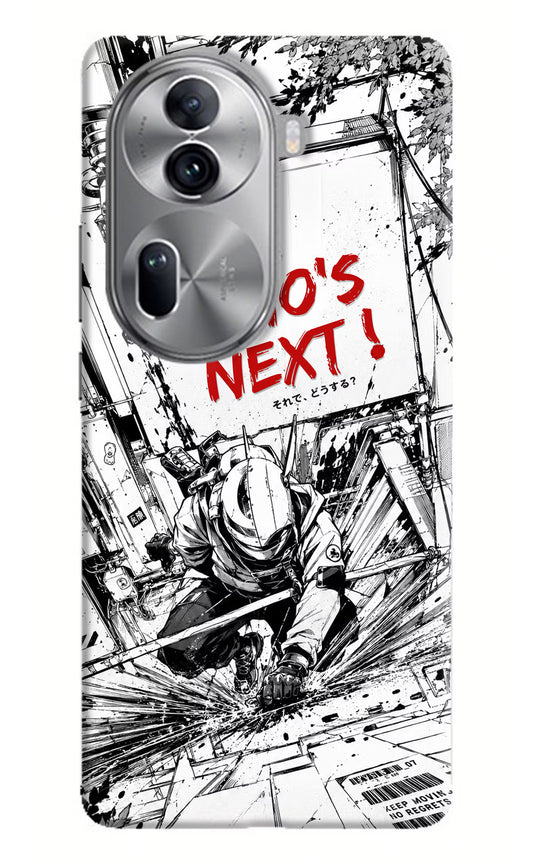 Who's Next Oppo Reno11 Pro 5G Hard Case Back Cover by Casekaro