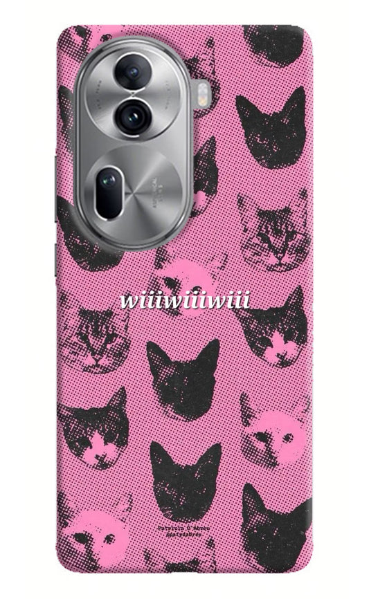 Pink Cats Oppo Reno11 Pro 5G Back Cover