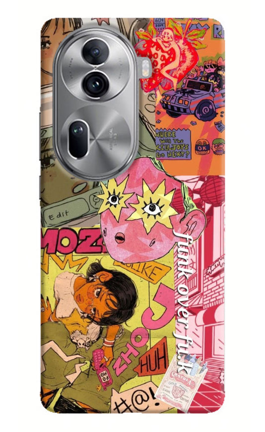 Funkover Oppo Reno11 Pro 5G Hard Case Back Cover by Casekaro