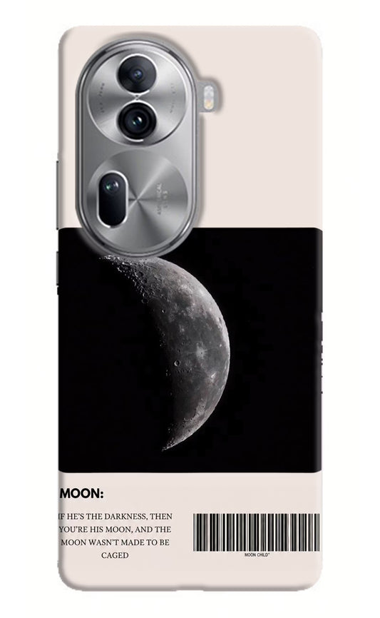 Moon Phase Oppo Reno11 Pro 5G Hard Case Back Cover by Casekaro