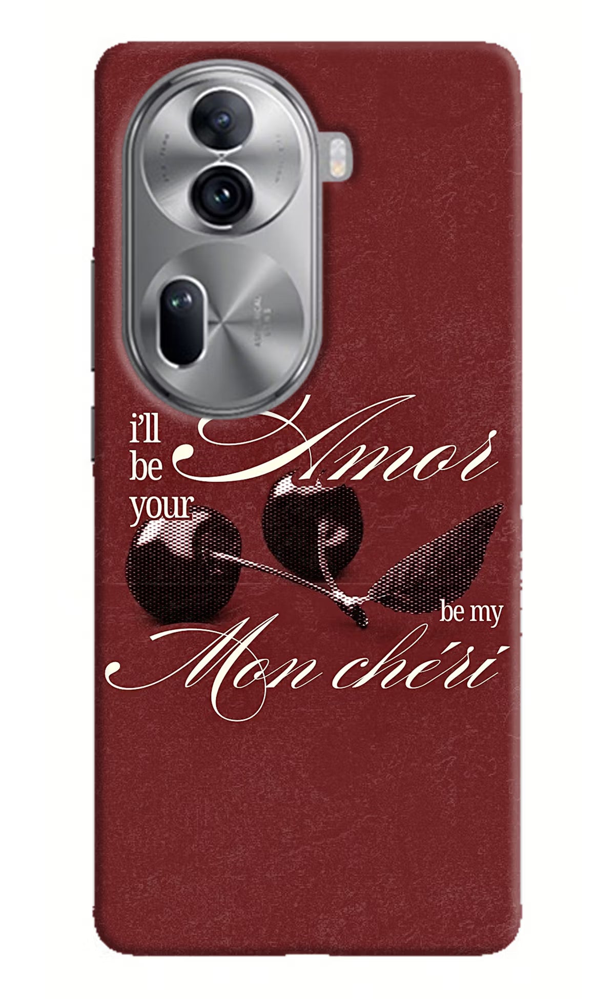 Velvet Cherry Oppo Reno11 Pro 5G Back Cover