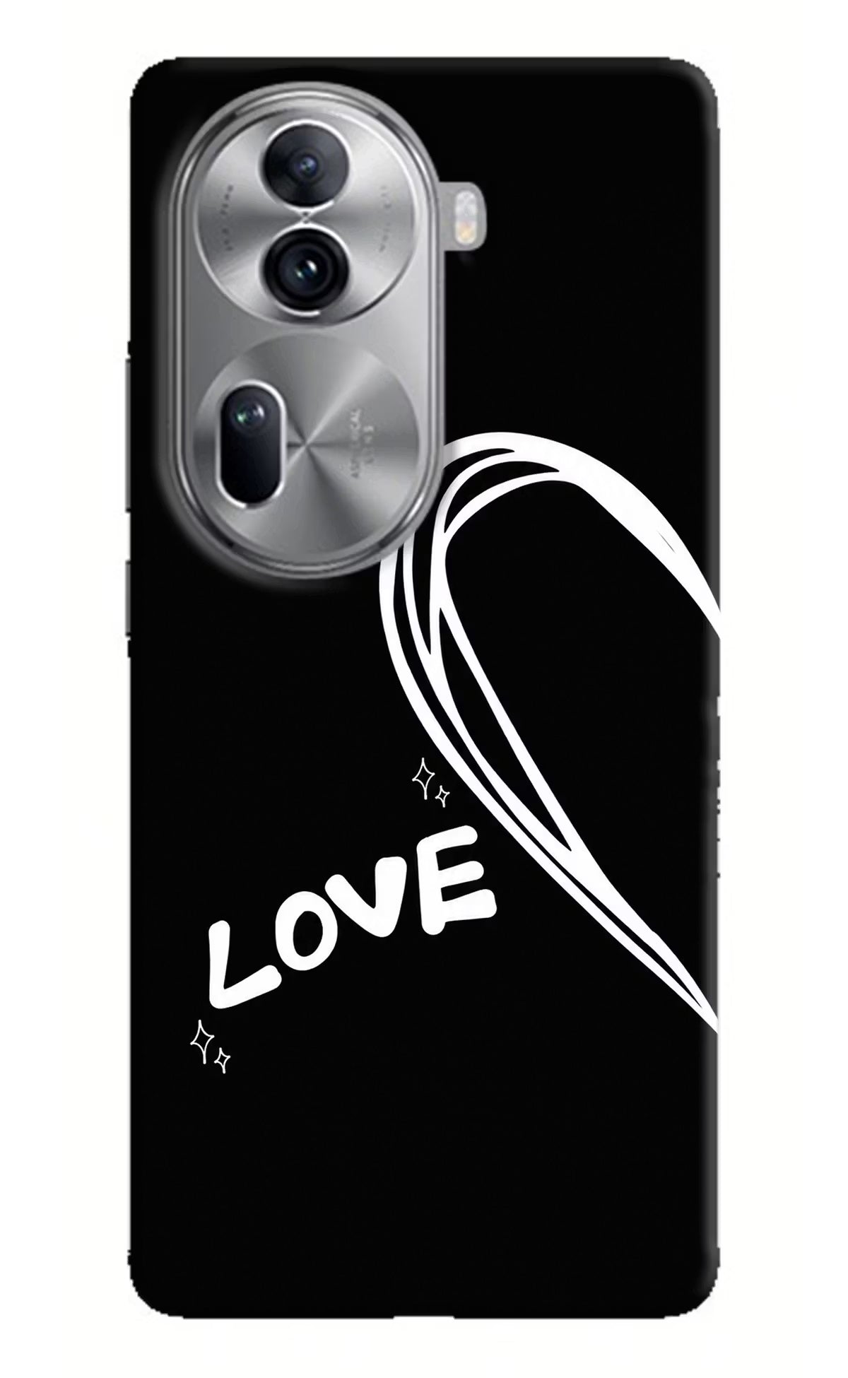 Love Line Oppo Reno11 Pro 5G Back Cover